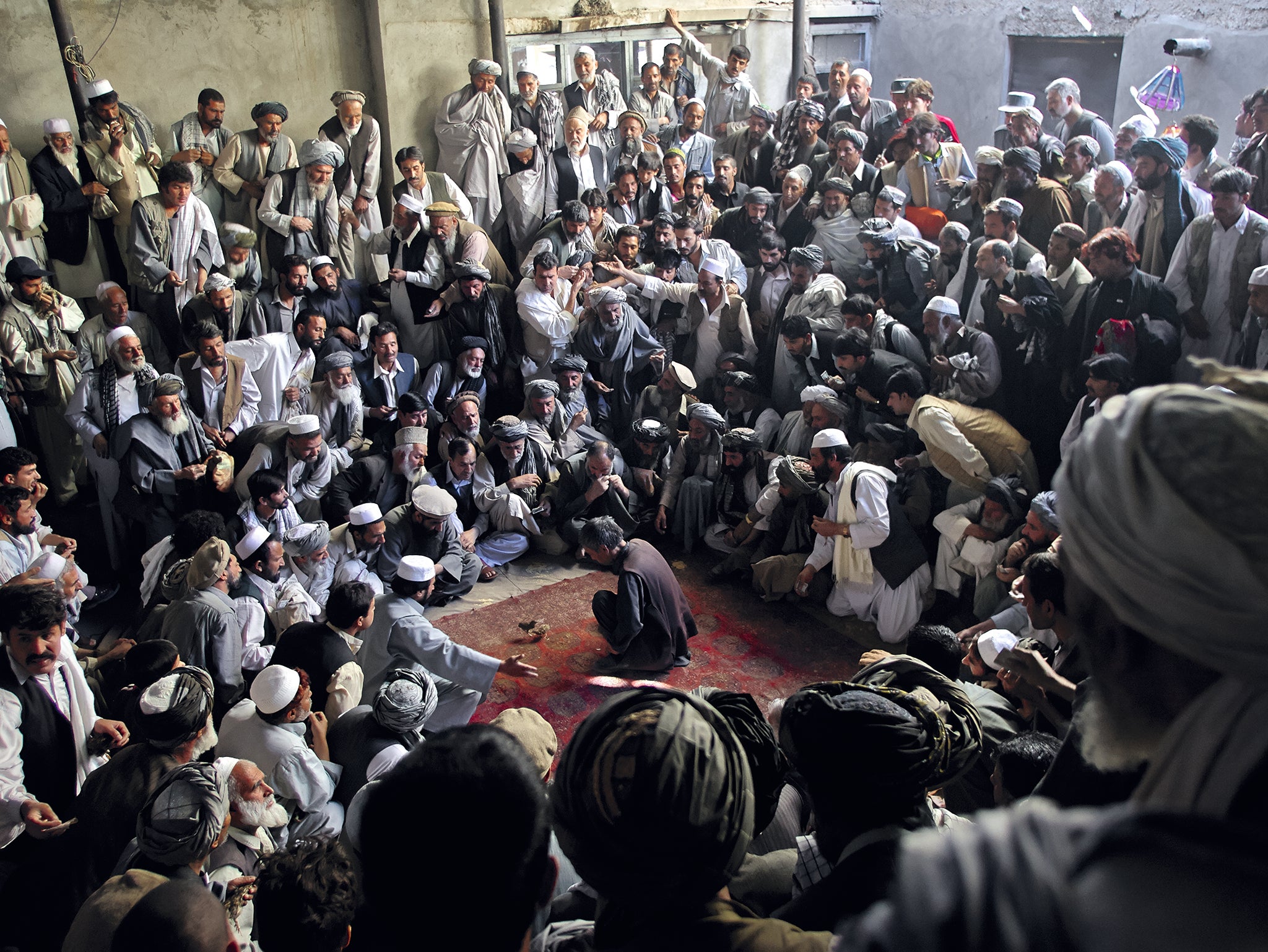 Let Afghanistan shake: Seamus Murphy’s picture of a scene in Kabul in October 2007