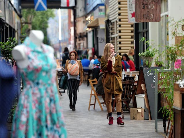 Brixton Village, at the heart of an area that has gentrified rapidly