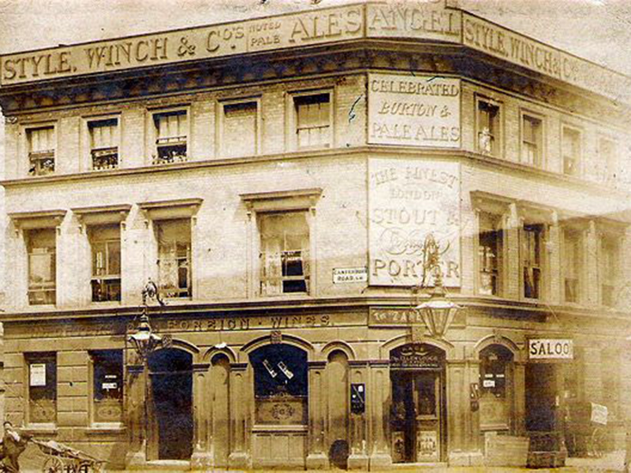 The Angel pub symbolises the transformation of Brixton. It started life as a grand saloon bar and hotel, but today has been replaced by expensive apartments