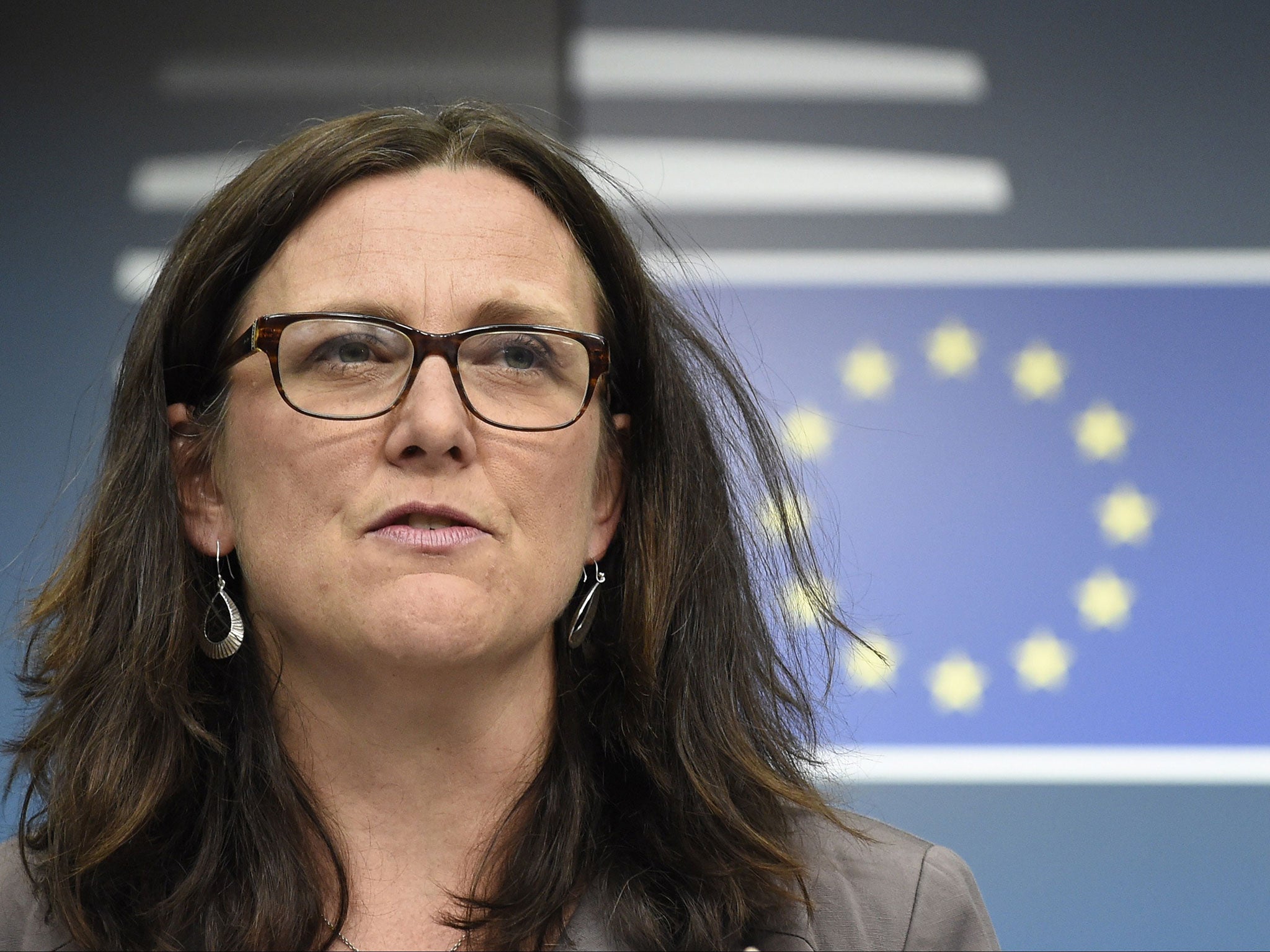 EU Commissioner of Trade Cecilia Malmstrom