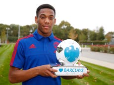 Read more

Martial named Player of the Month 43 days after Manchester United move