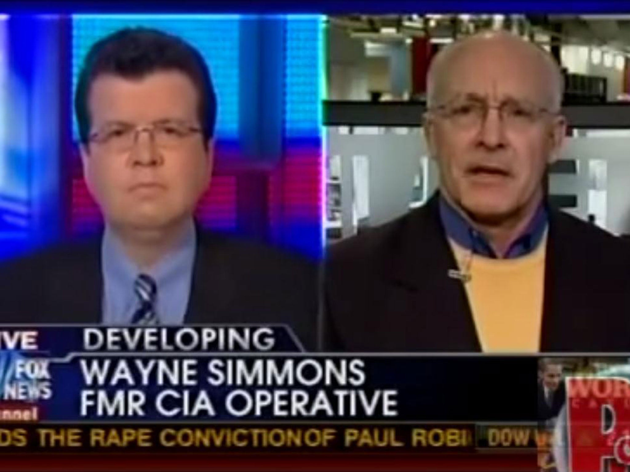 Wayne Simmons appearing on Fox News