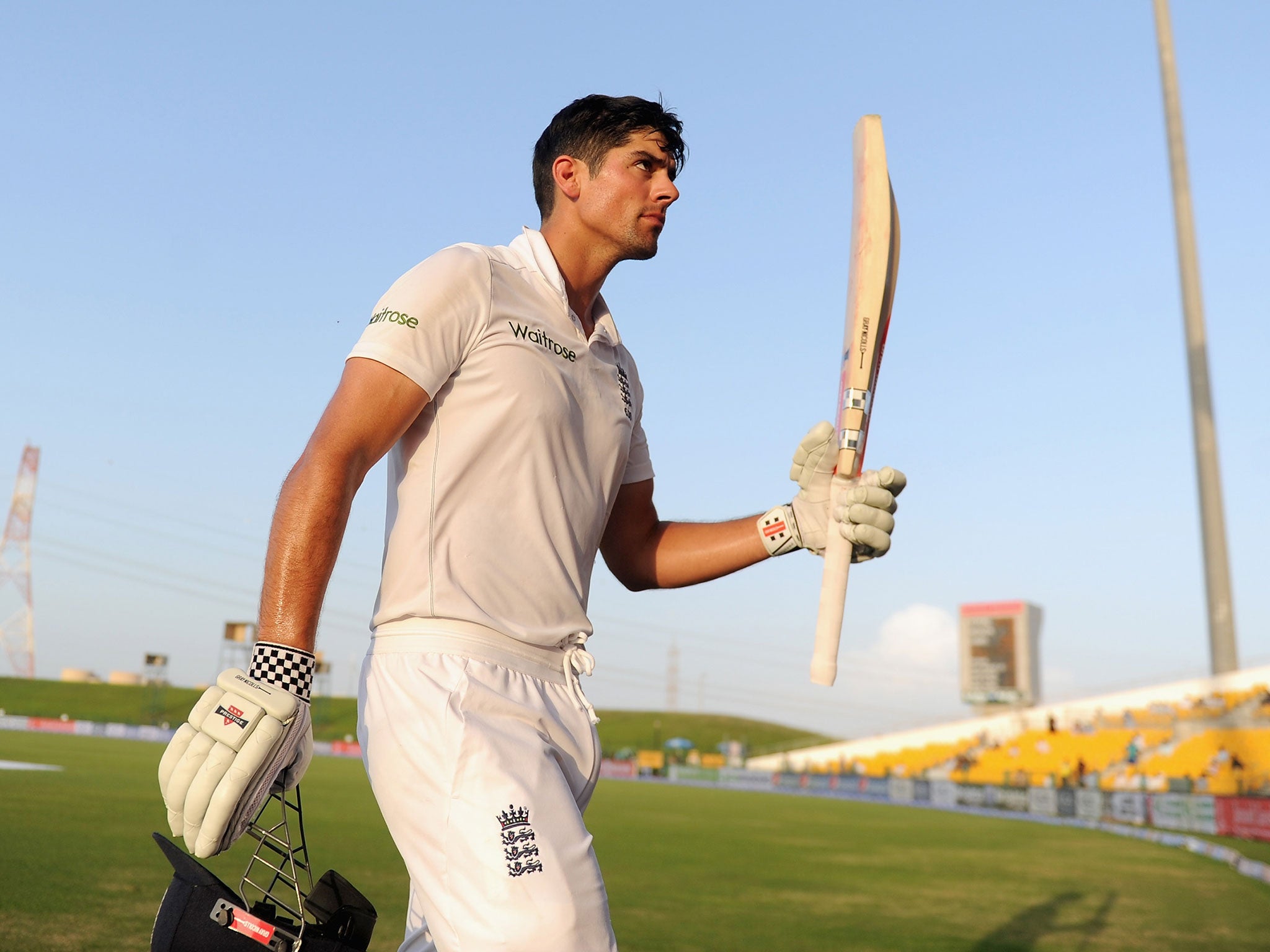 England captain Alastair Cook batted for 836 minutes, four short of 14 hours