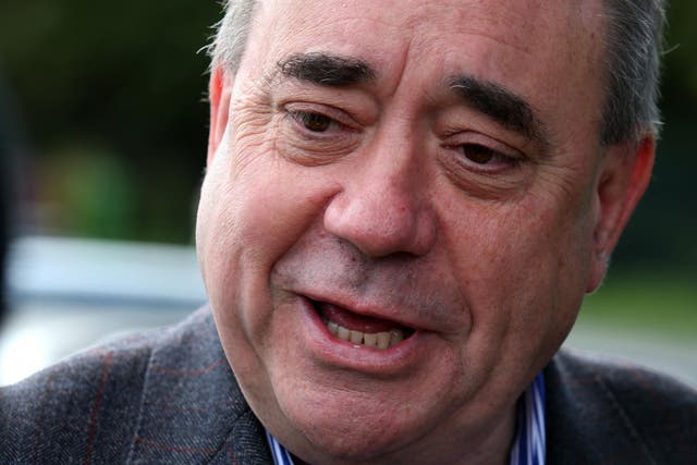 Alex Salmond poured scorn on suggestions he pushed Nicola Sturgeon into calling a second Scottish independence referendum