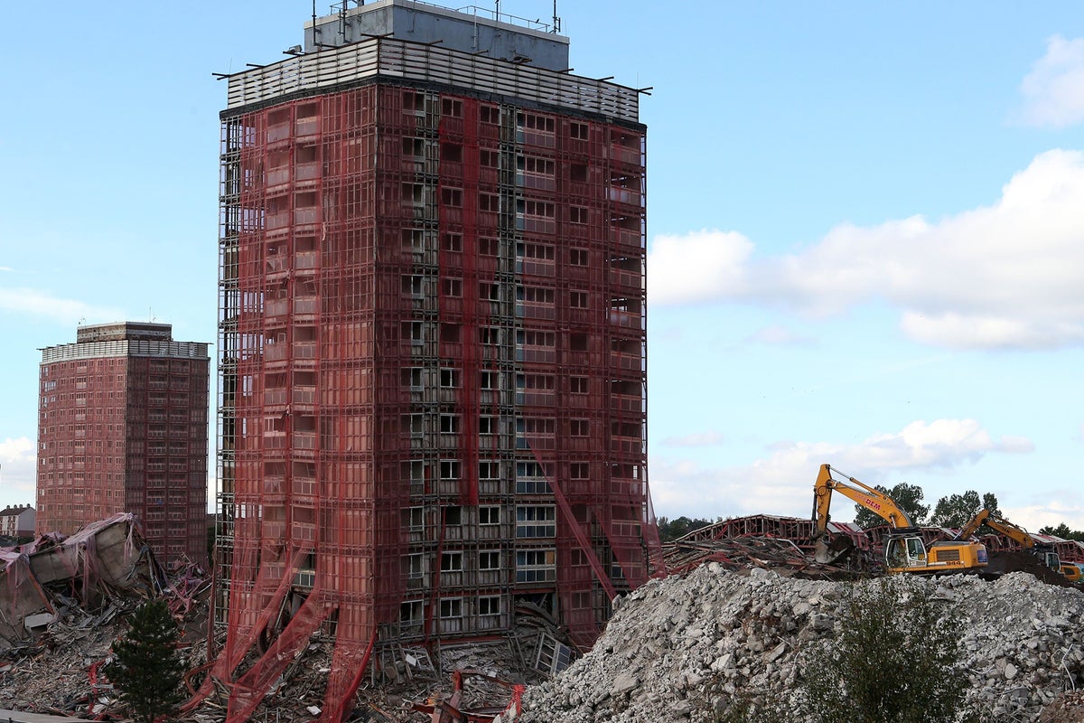 Red Road: Why the demolition of the iconic tower blocks became Glasgow ...