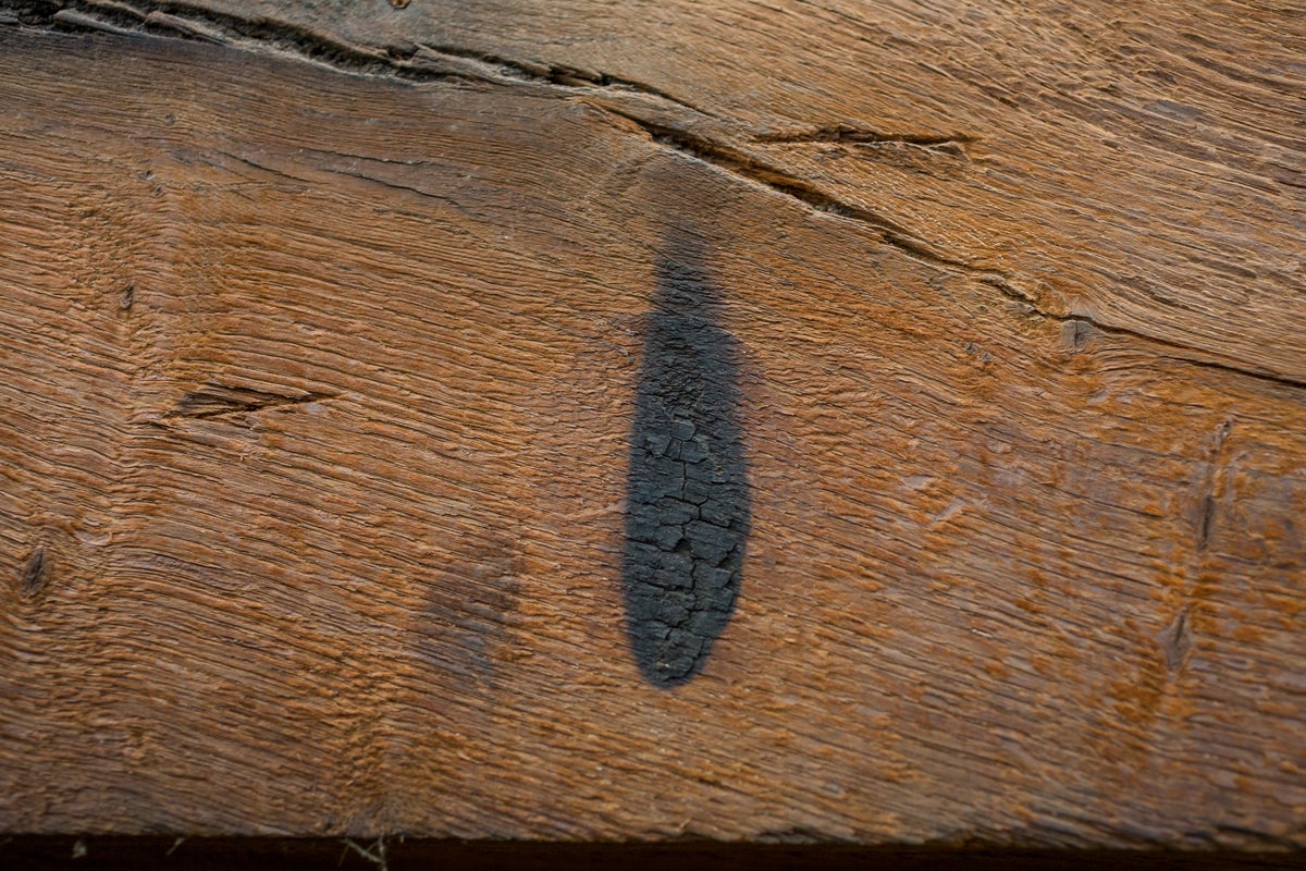 apotropaic scorch marks at Tower of London