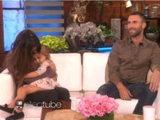 Adam Levine meets three-year-old heartbroken by his marriage