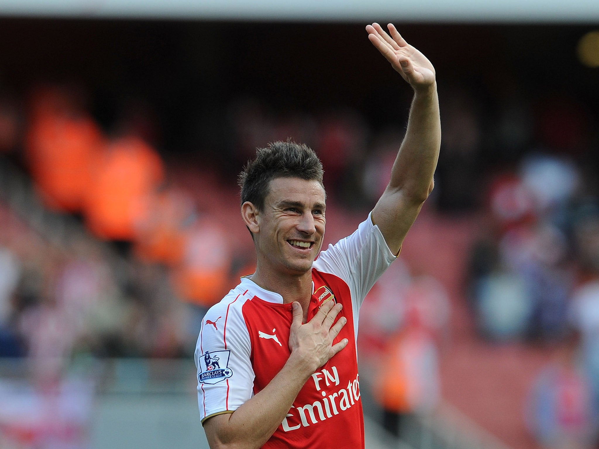 Laurent Koscielny was rested for the defeat in Munich