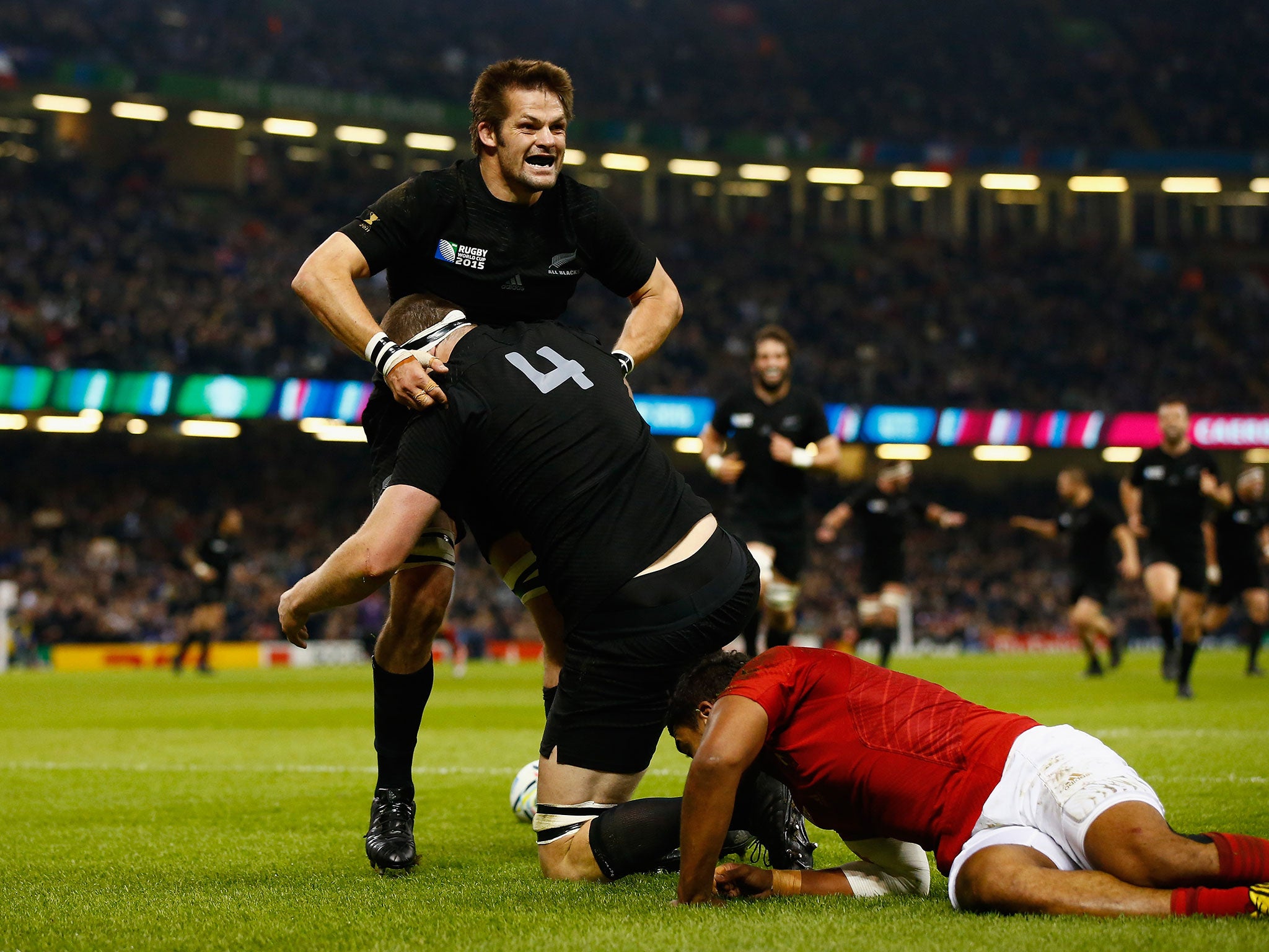 New Zealand vs France highlights Watch the All Blacks annihilate the French in one-sided Rugby World Cup 2015 quarter-final The Independent The Independent