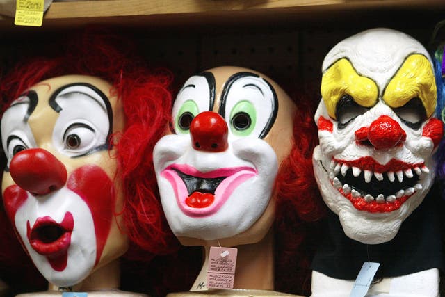 People wearing clown or Halloween masks have been deliberately trying to scare pupils