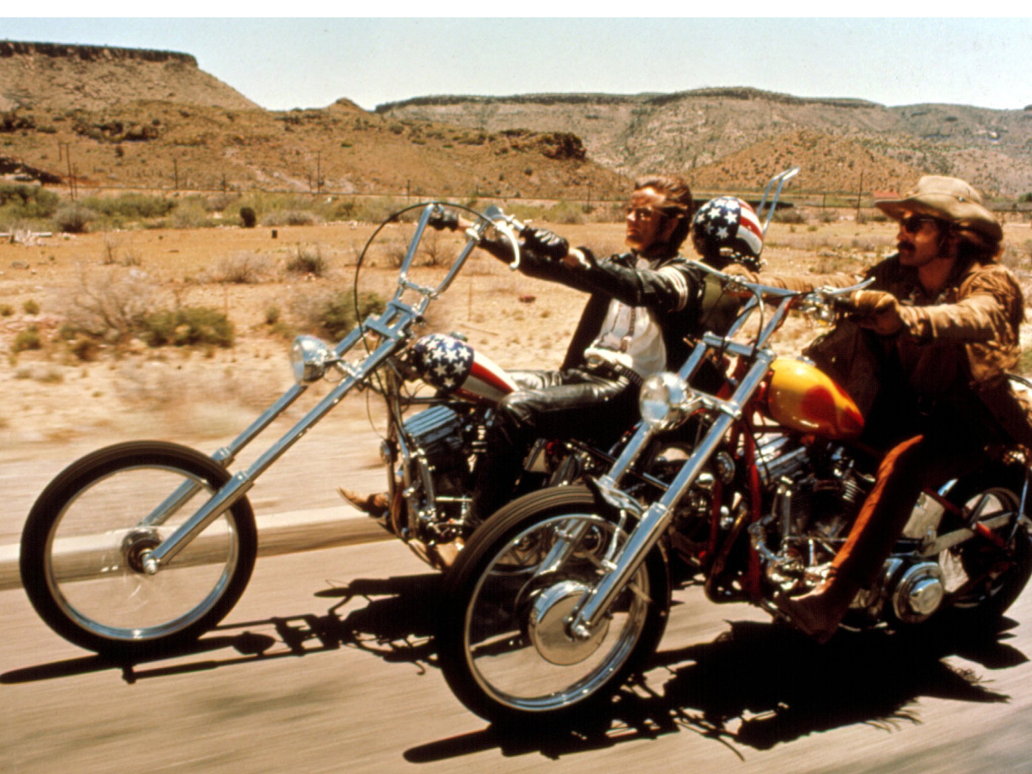 Easy Rider: 'We wanted to make a movie about... the experience of travelling across country with long hair’