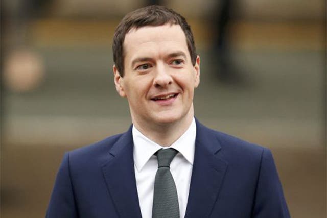 The Chancellor George Osborne is pushing ahead with the cuts