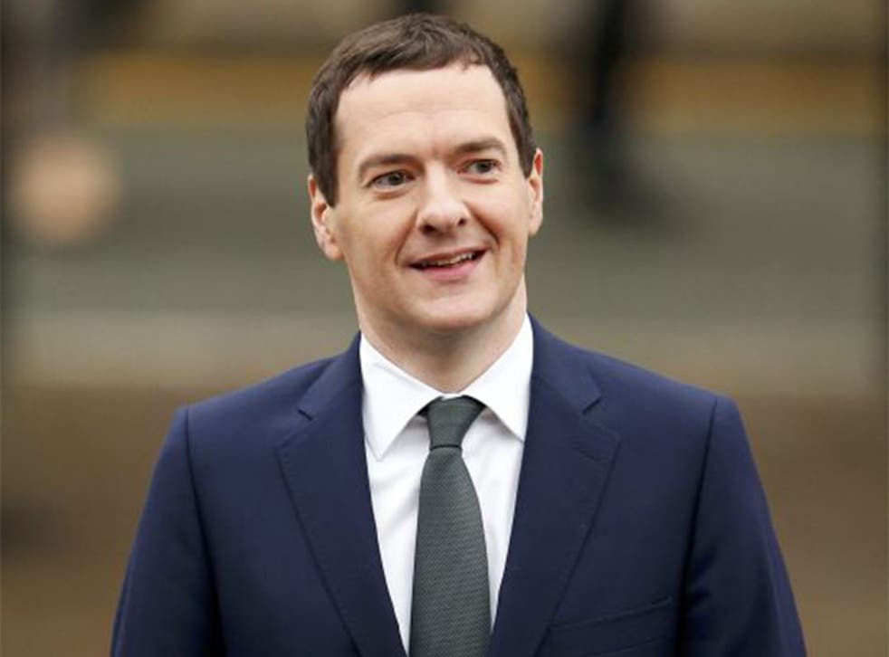 The Chancellor George Osborne is pushing ahead with the cuts