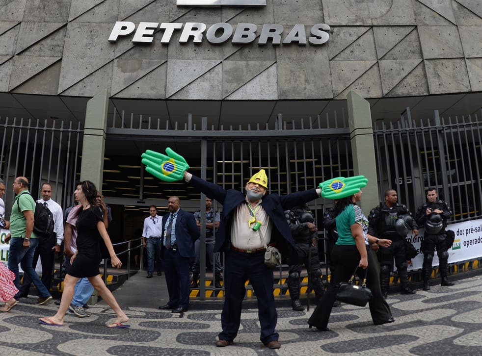 UK taxpayers guaranteed huge loans to controversial Brazilian oil firm Petrobras, despite a corruption scandal which has rocked the company and the country's political elite