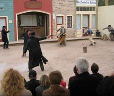 Two people shot at OK Corral as reenactment uses live bullets