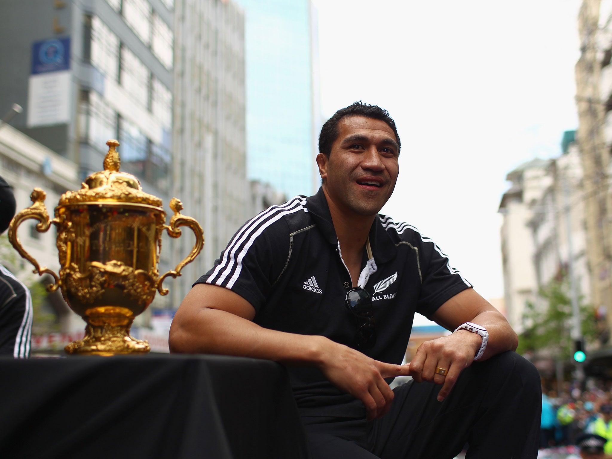 Mils Muliaina was part of the New Zealand side that won the 2011 Rugby World Cup