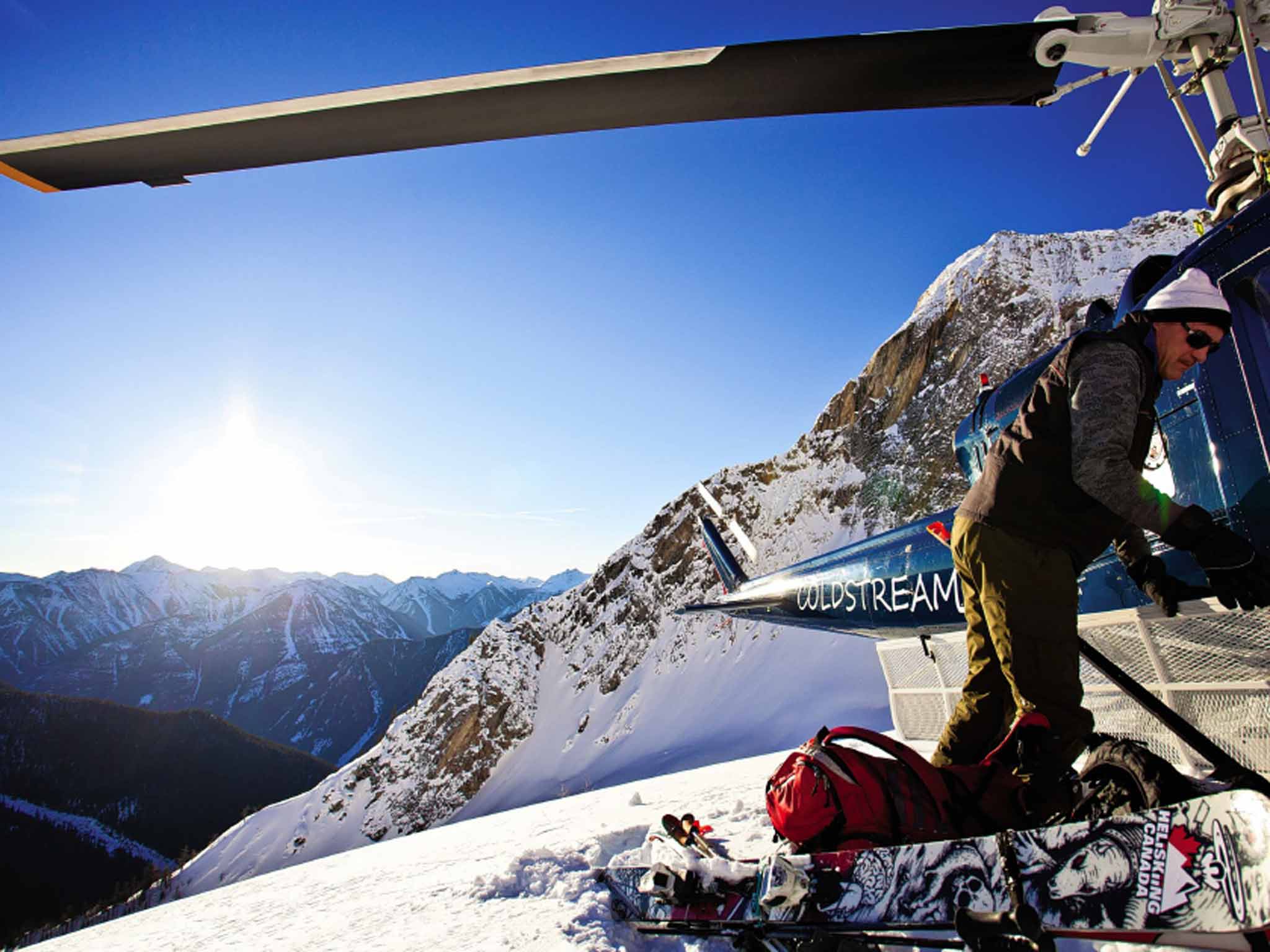 Tip top: heli-skiing offers the experience of a lifetime