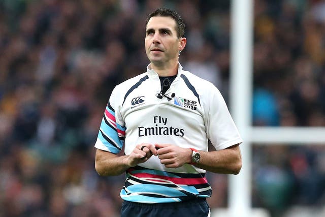 World Rugby referee Craig Joubert