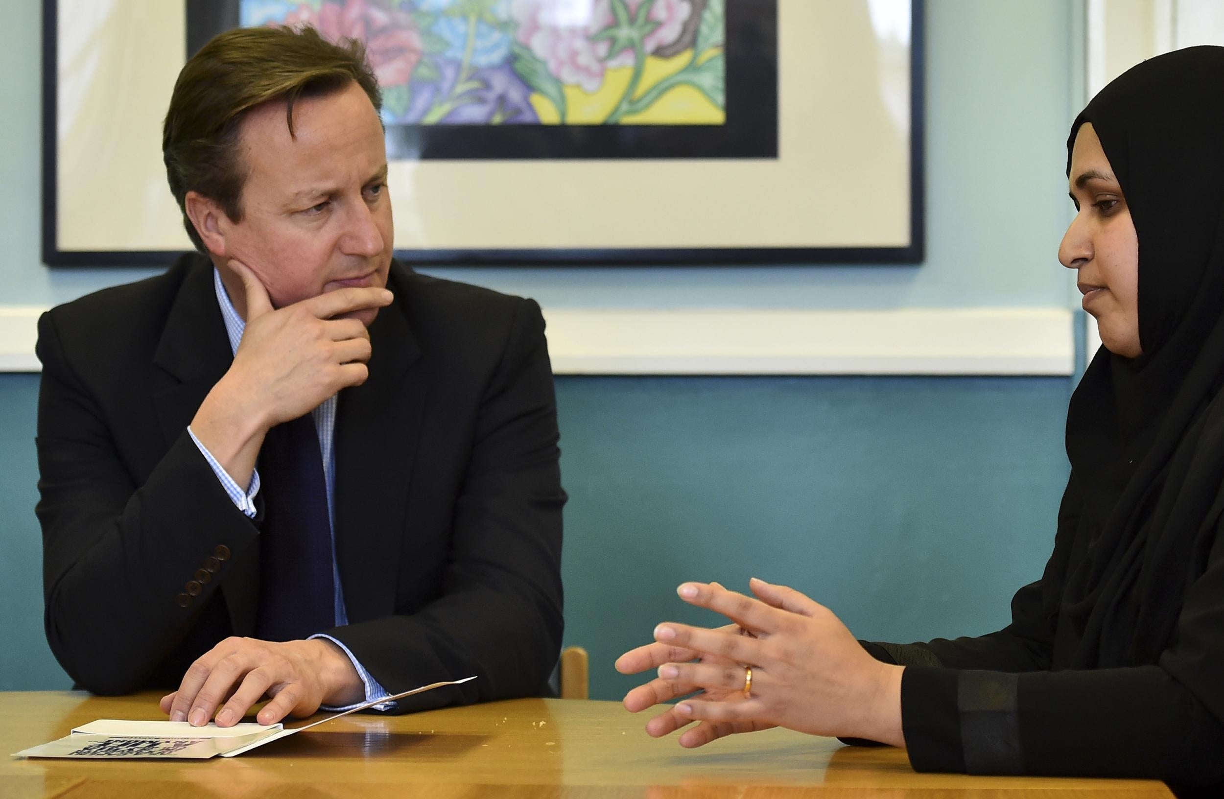 David Cameron sets out his new counter-terrorism strategy on a visit to Luton