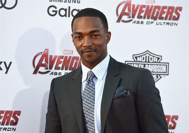 Anthony Mackie has said he is backing Donald Trump