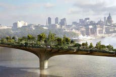 Thank goodness the garden bridge is (metaphorically) collapsing – let's now build a bridge London actually needs
