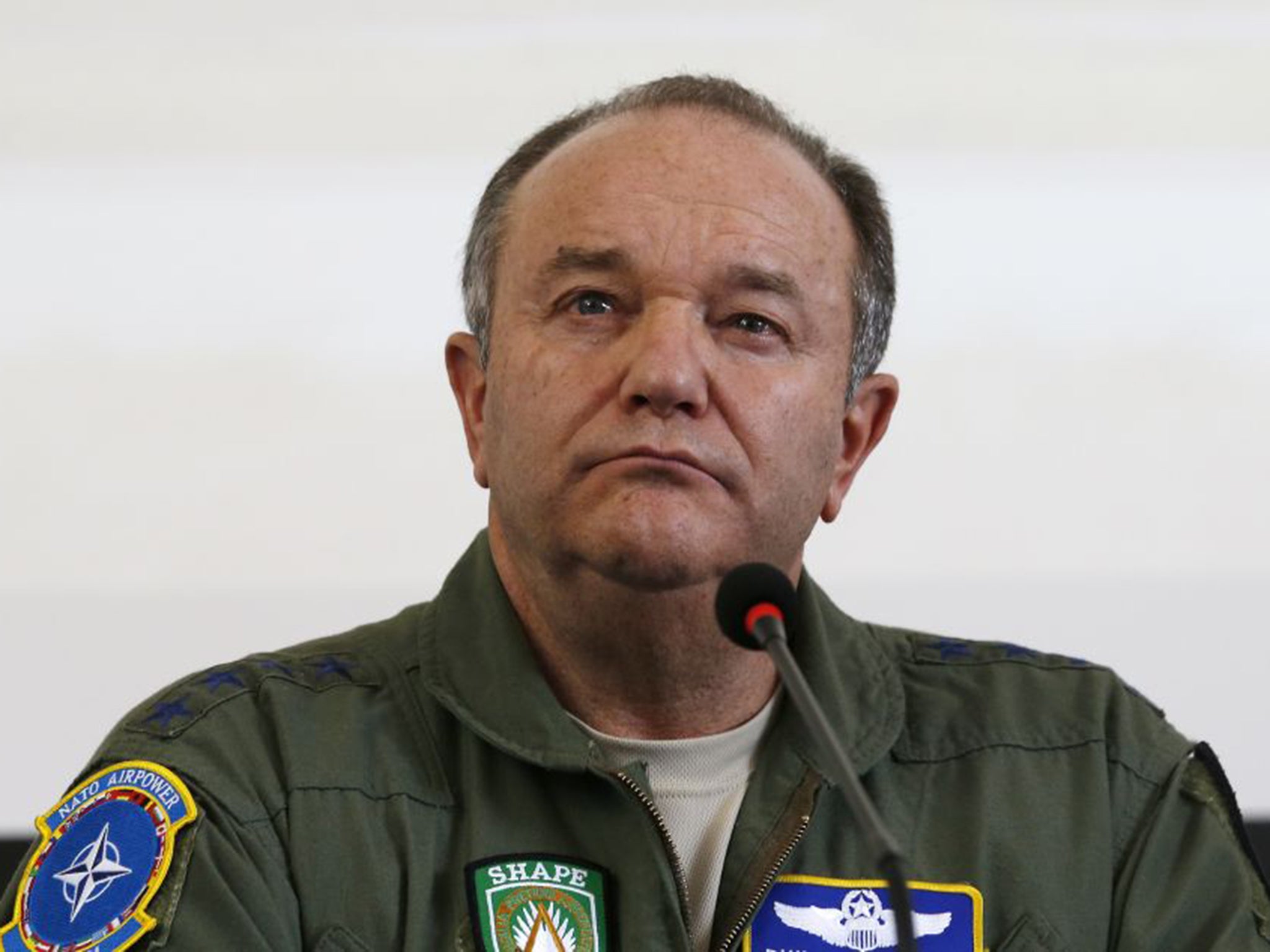 Nato commander General Philip Breedlove launching the exercise