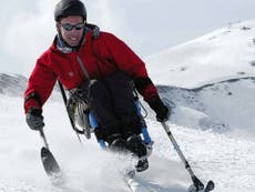 Frank Gardner on adaptive skiing in Andorra