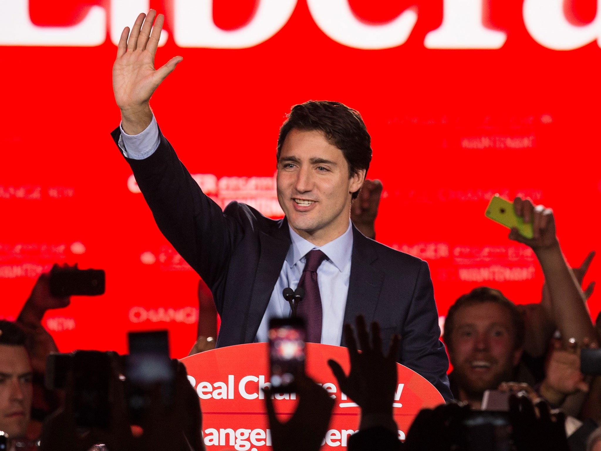 Justin Trudeau is Canada's second youngest prime minister ever