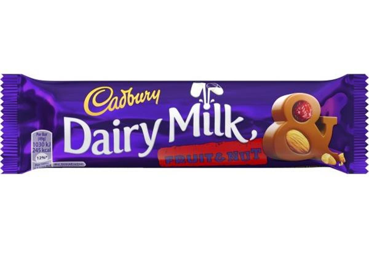 Cadbury Dairy Milk Fruit and nut