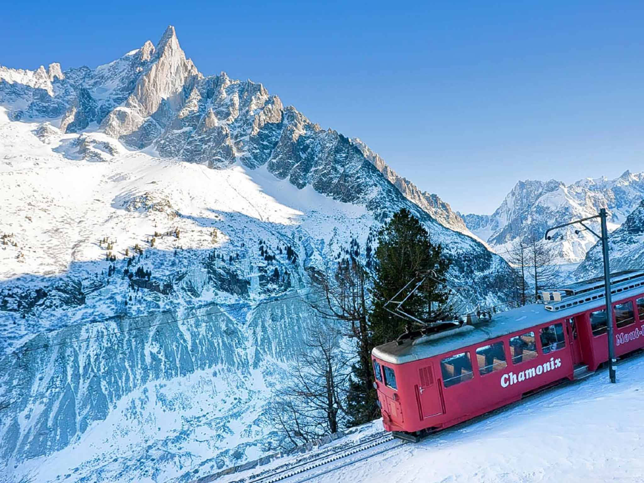 Chamonix offers skiers a free ride