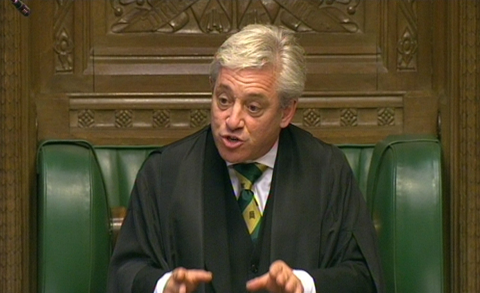 John Bercow has been Speaker of the House of Commons since 2009