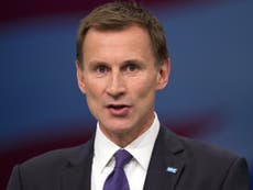 Read more

Jeremy Hunt told sugar tax would help cut childhood obesity