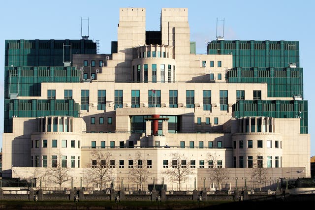 The MI6 building in Vauxhall - it cost £135m to build and opened in 1994
