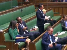 Tory MP caught laughing during debate over cuts to tax credits