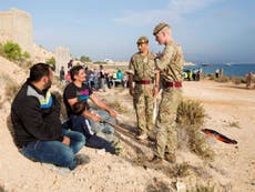 Refugees rescued at RAF base in Cyprus ‘will not be allowed UK asylum'