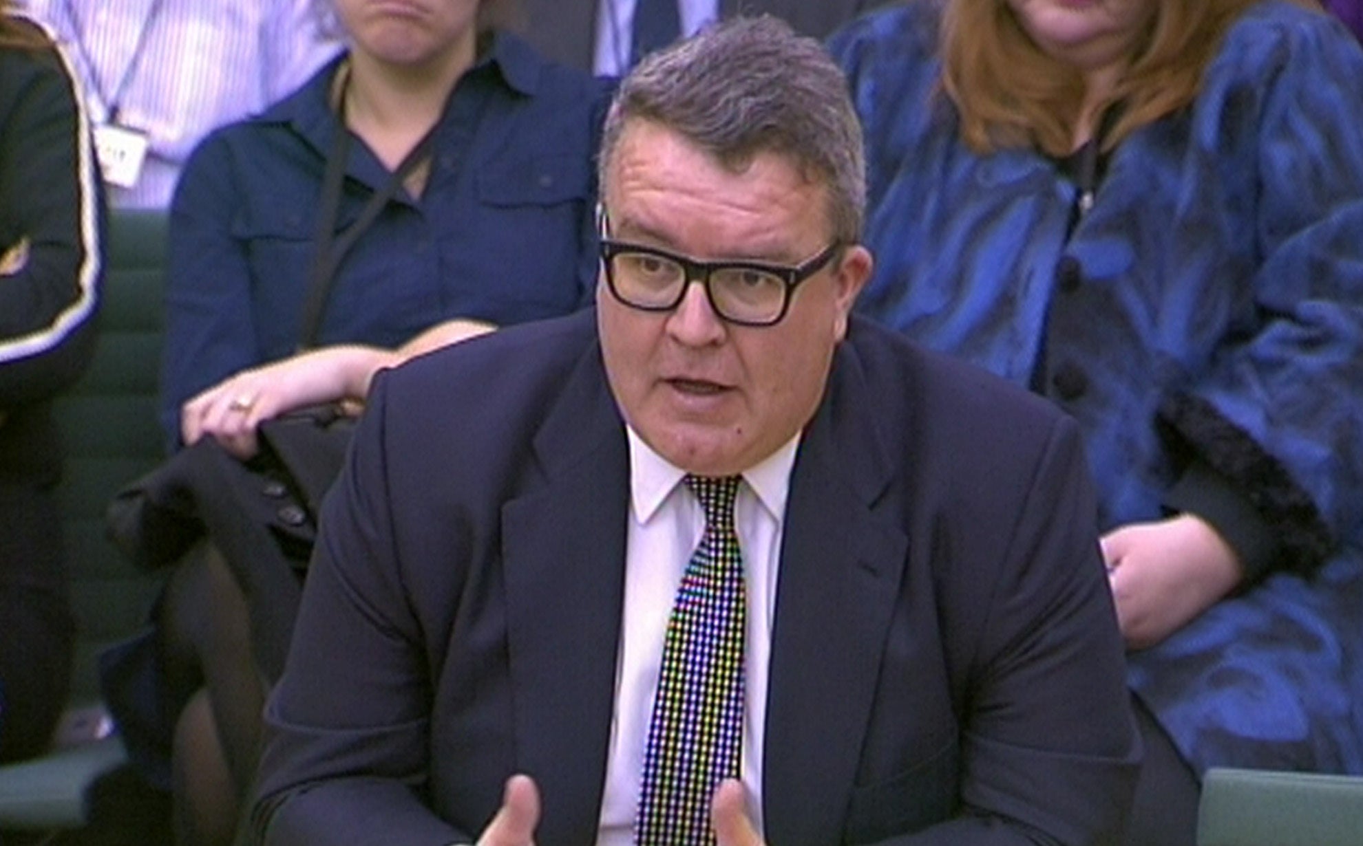 Tom Watson is grilled by MPs on the Home Affairs Select Committee