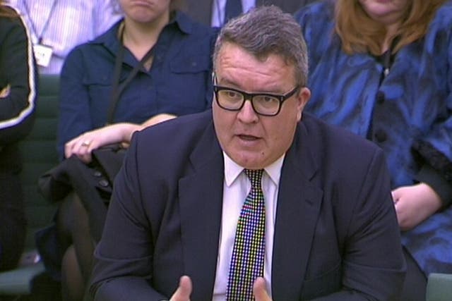 Tom Watson is grilled by MPs on the Home Affairs Select Committee