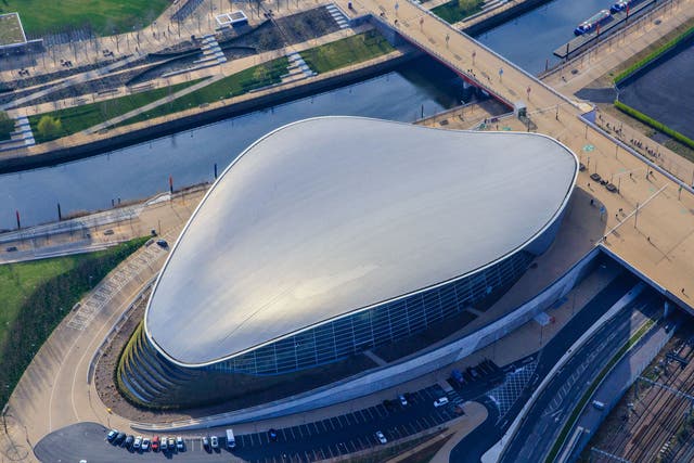 Riverside Museum, Glasgow; Guangzhou Opera House; BMW Central Building, Leipzig; London Aquatic Centre (pictured). What’s the link?