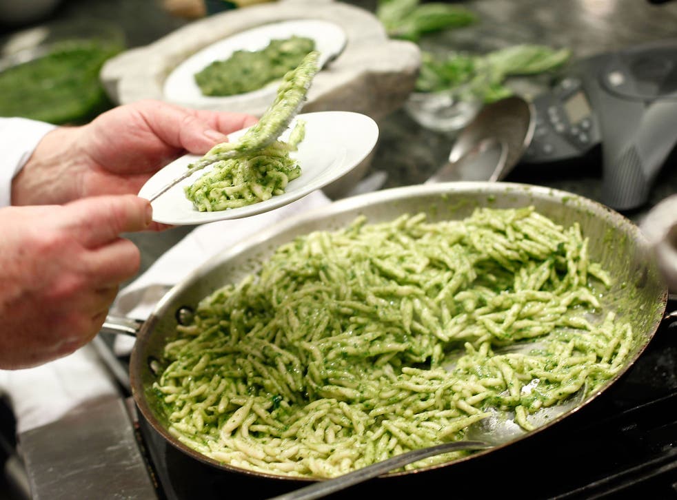 Hey pesto!: the popular green source is commonly used in pasta dishes