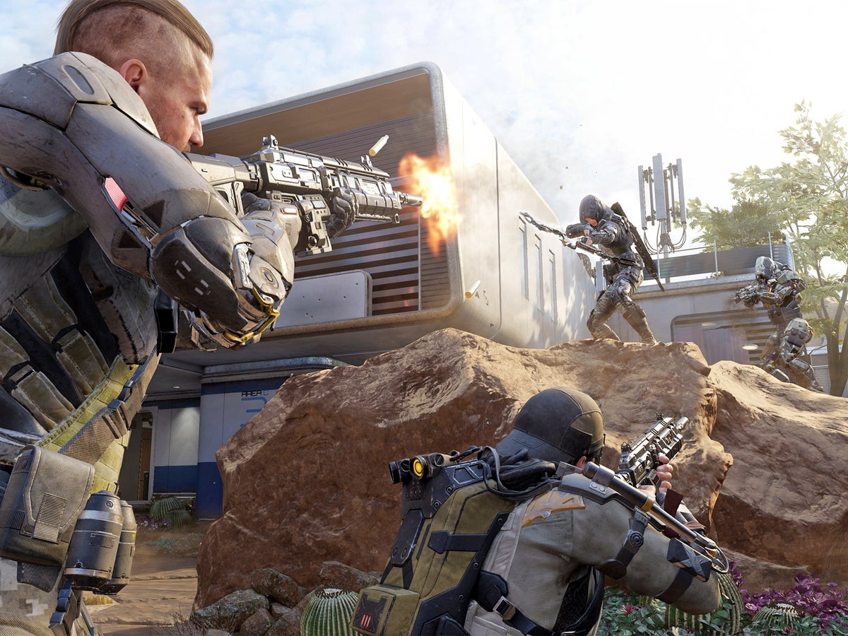 Call of Duty: Black Ops III Split Screen Setup for Xbox One