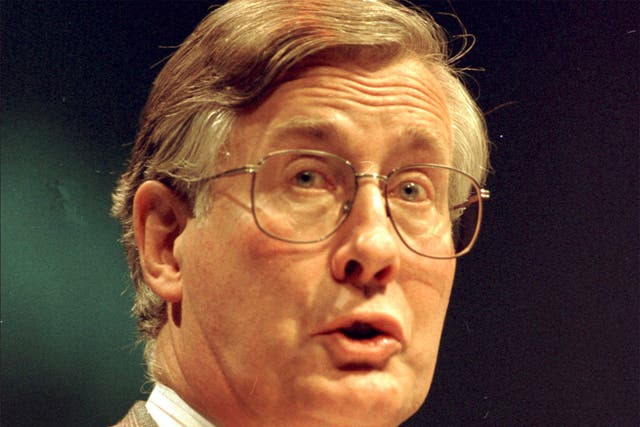 Meacher in 1997: he would later be credited with helping secure the Kyoto agreement on carbon emissions