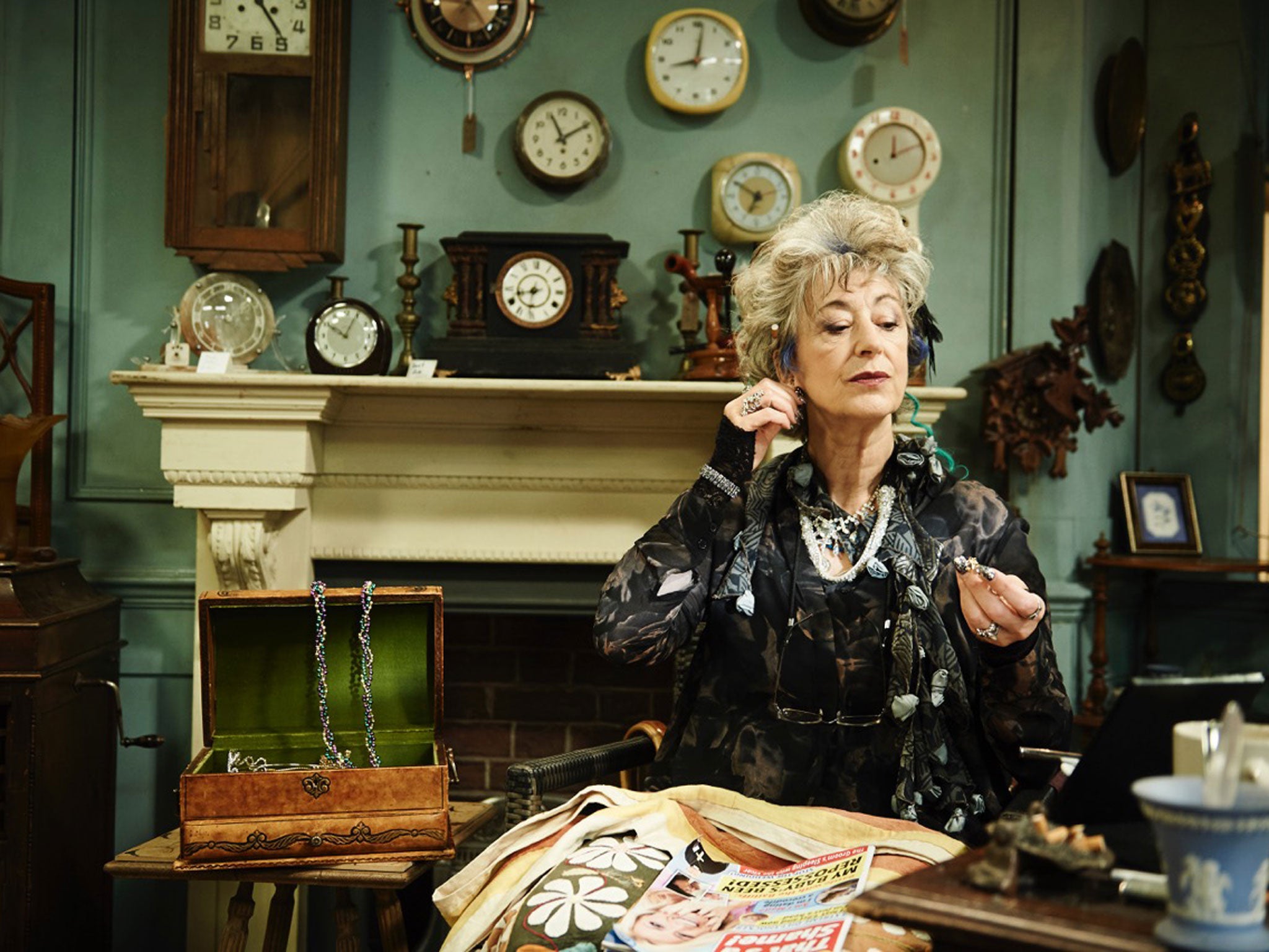 Maureen Lipman stars as the chain-smoking Beverley Bull (UKTV)