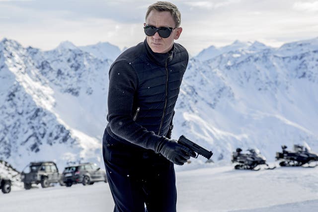 Cool under pressure: Daniel Craig as James Bond in ‘Spectre’
