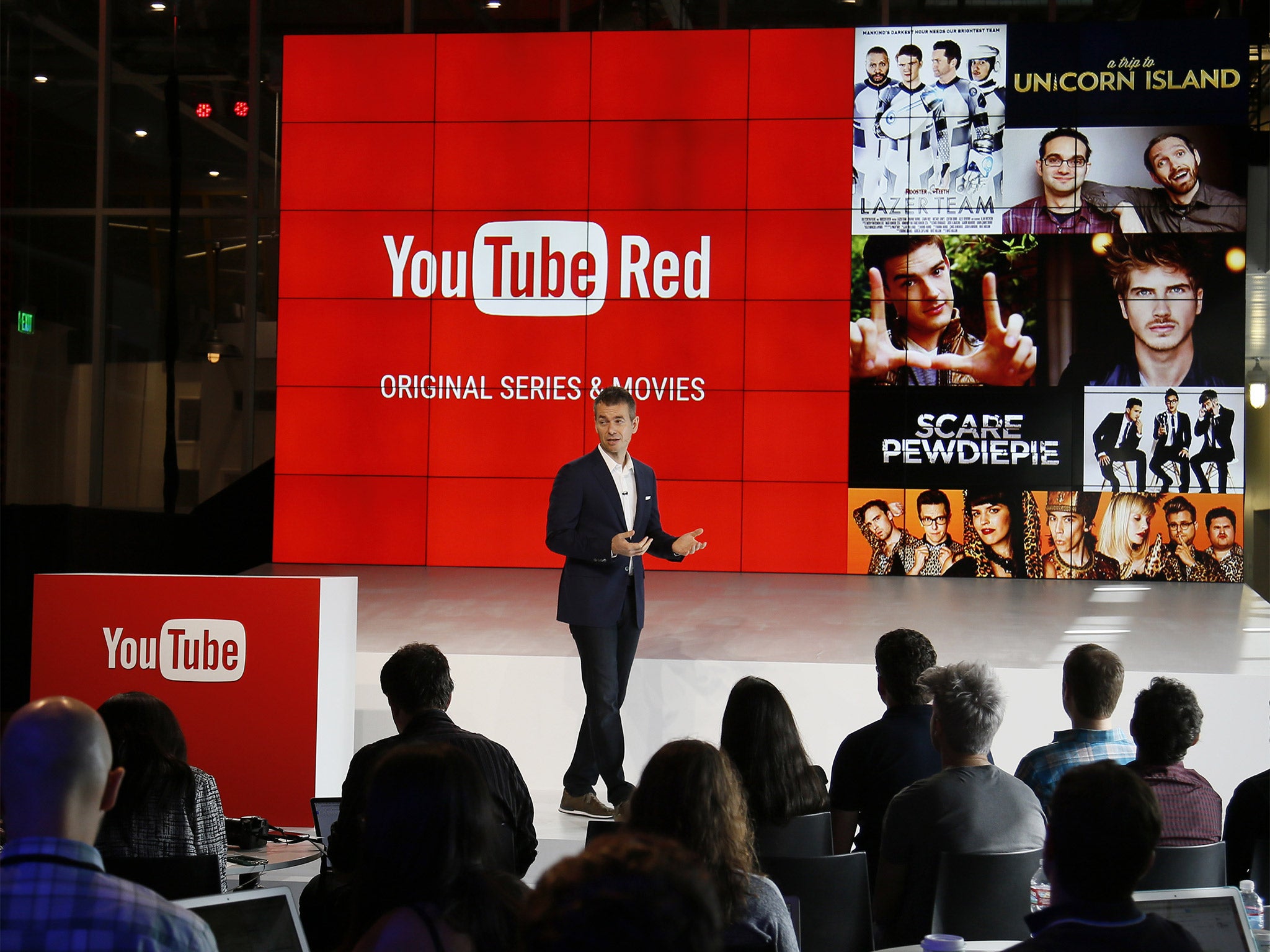 Youtube red shows free on sale online