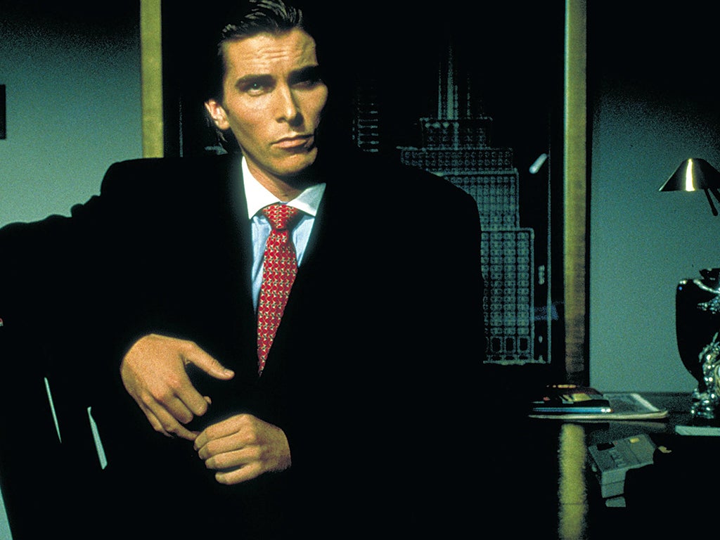 Christian Bale as Patrick Bateman in American Psycho