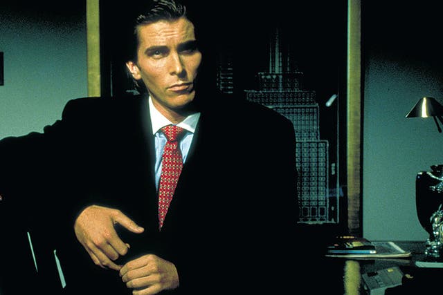 Christian Bale as Patrick Bateman in American Psycho