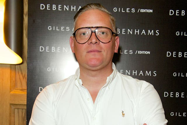 London designer Giles Deacon