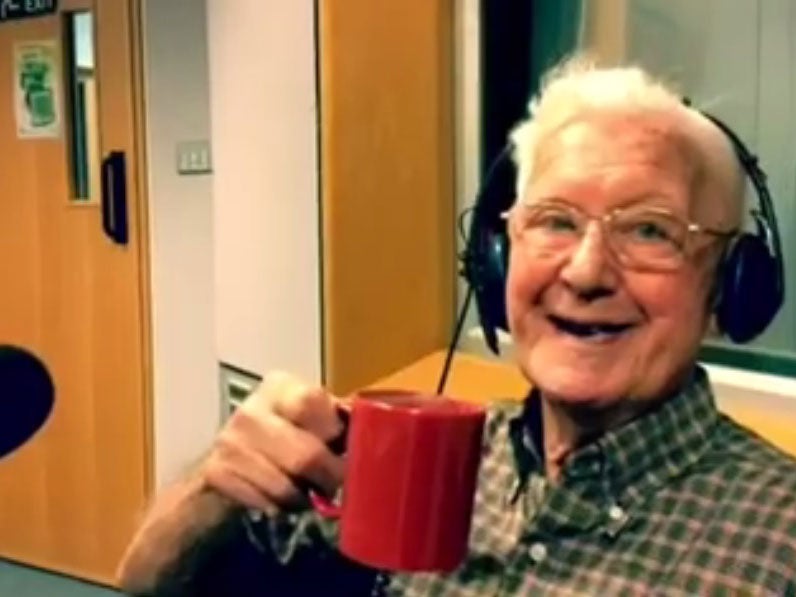 On hearing his story, the radio station organised to pick Bill up and bring him to the studio