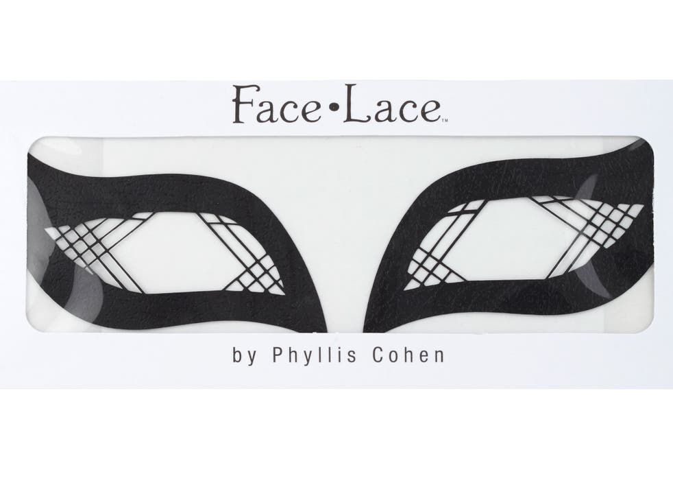 Lattice eye wings, £11.95, face-lace.com