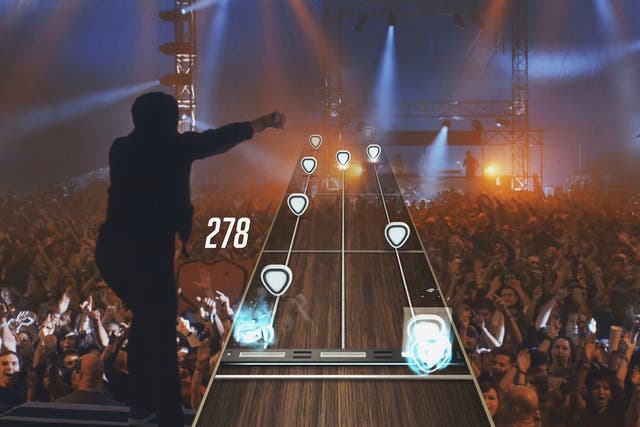 Guitar Hero Live recreates the festival experience, with onstage POV footage dynamically changing as you play